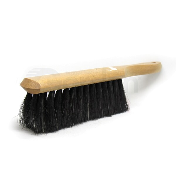 Counter Duster - 5x15 Row Anti-Static Horsehair Bristle Wood Handle, PK12
